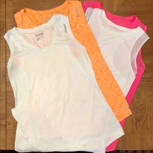 4 REEBOK Tank Tops - Size Large - Great Shape!